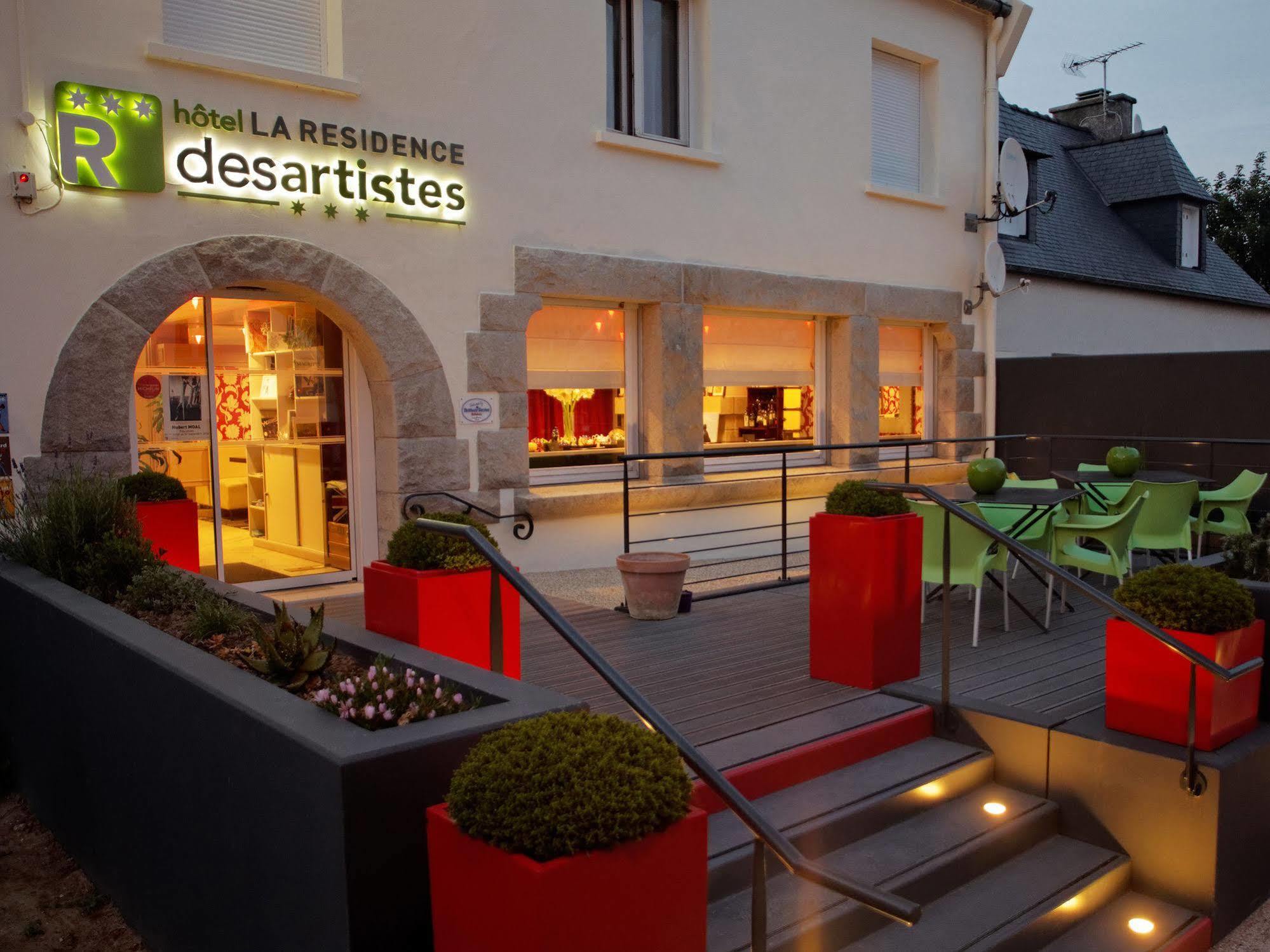 Hotel La Residence Des Artistes Roscoff Exteriér fotografie